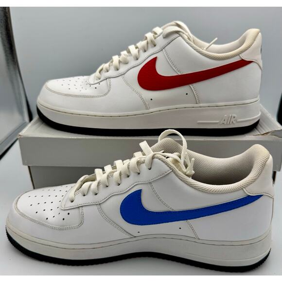 Nike Air Force 1 Low White Red Blue Men\'s - CT2816-100 - US12 main image 7